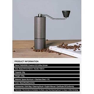 Timemore Chestnut C2 manuelle Kaffeemühle