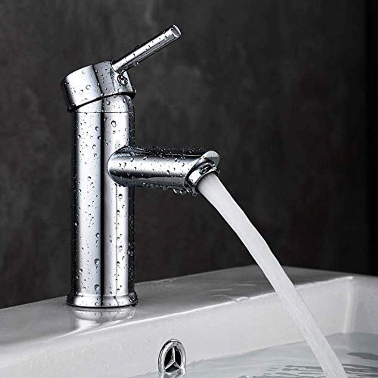 GAVAER Waschtischarmatur Wasserhahn Bad Moderner Stil Wunderschöne Design