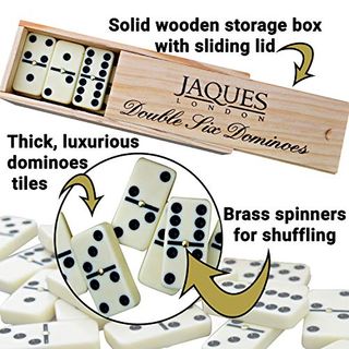 Jaques of London Double Six Dominoes