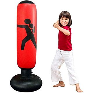 Boxsack Kinder für Kinder und Erwachsene Standboxsack 160cm JanTeel Boxsack 
