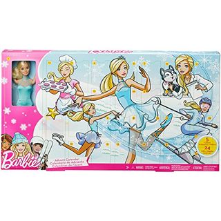 Barbie FGD01 Adventskalender 2018 Spielzeug Weihnachtskalender