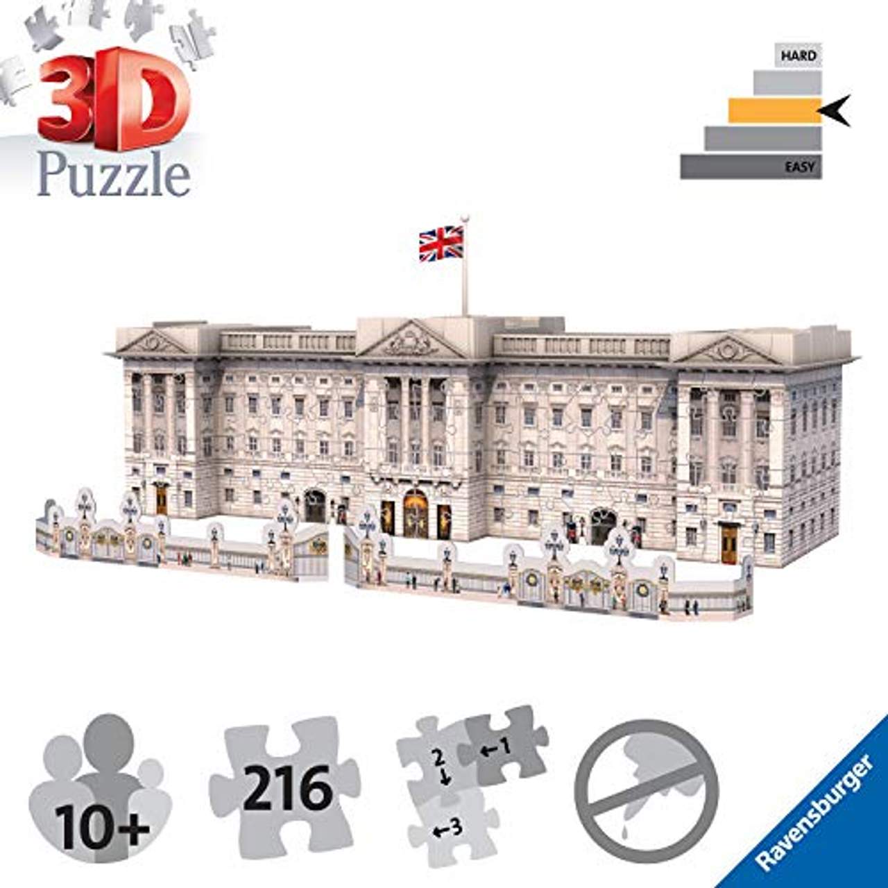 Ravensburger 12524" Buckingham Palace 3D-Puzzle