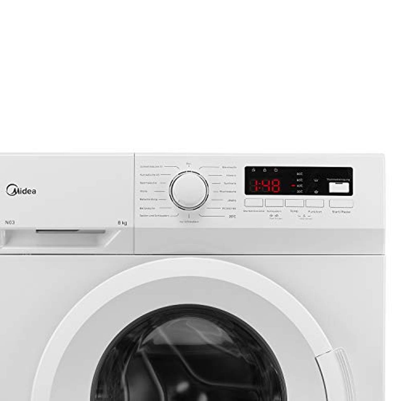 Midea Waschmaschine MFNEW80-145 8KG Fassungsvermögen