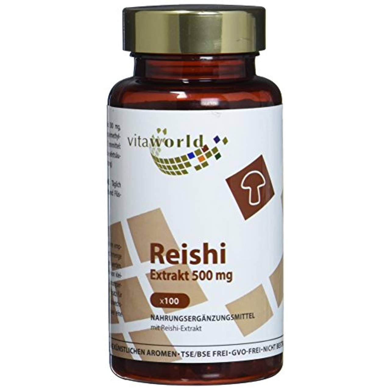 Reishi Extrakt 500 mg Kapseln