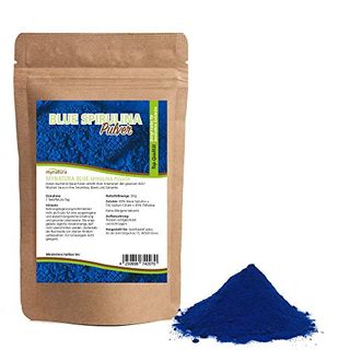 Mynatura Blaue Spirulina-Pulver I Blue Spirulina I Mikroalge I Algen