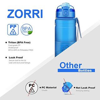 ZORRI Sport Wasserflasche 1L