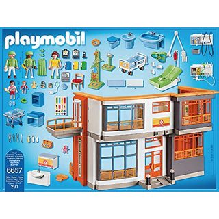 Playmobil 6657 Kinderklinik mit Einrichtung