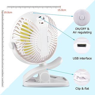 USB Ventilator Mini Clip Fan