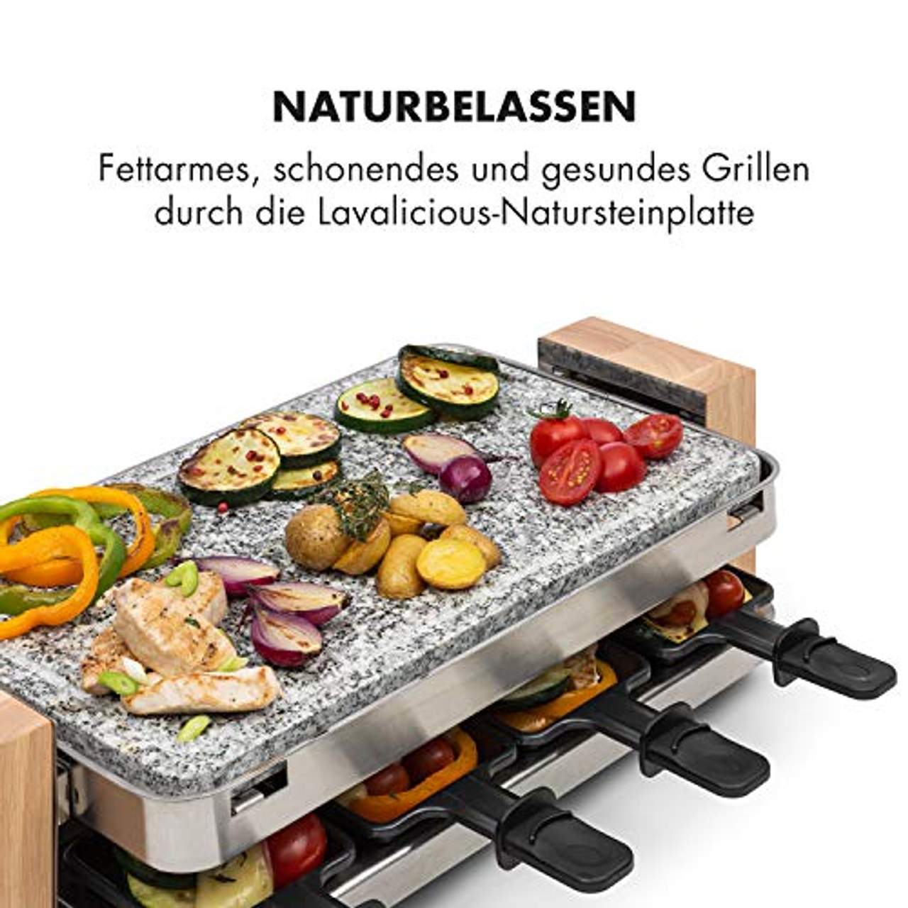 Klarstein Prime-Rib Raclette mit Naturstein