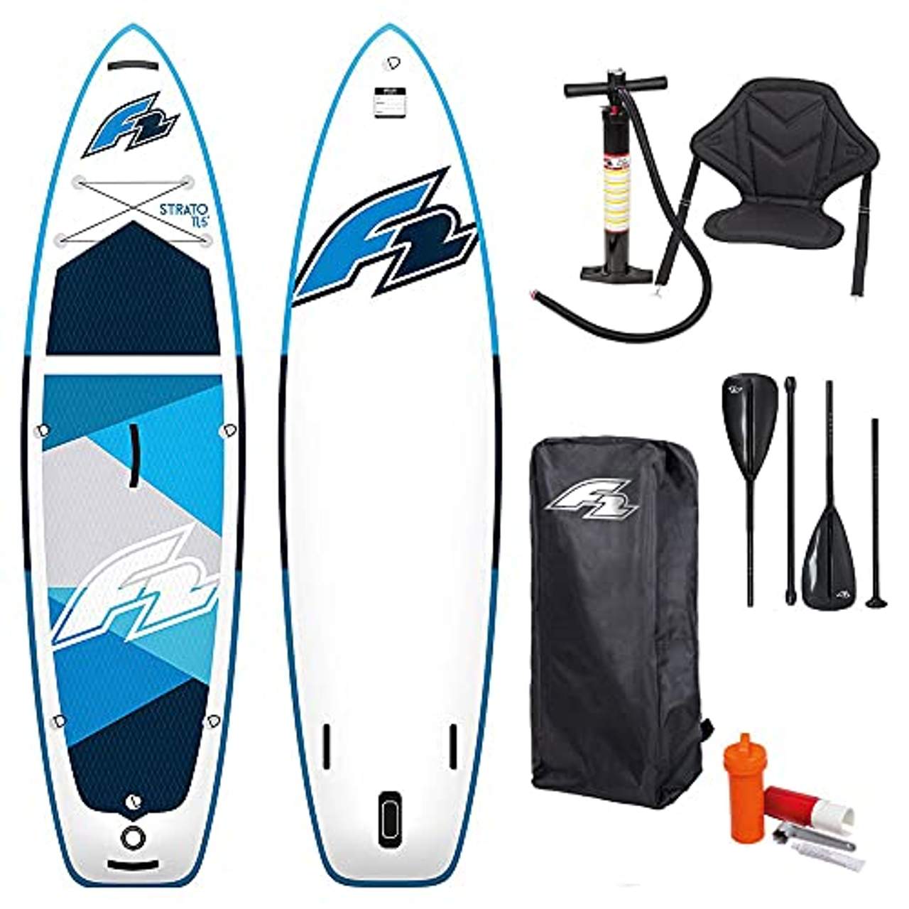 F2 Family Comet Combo 11'5" Aufblasbar Sup Board Stand up Paddle