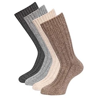 4 Paar Alpaka Socken Wintersocken warm weich soft