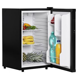 Amstyle Minikühlschrank 65 Liter Minibar Schwarz freistehender