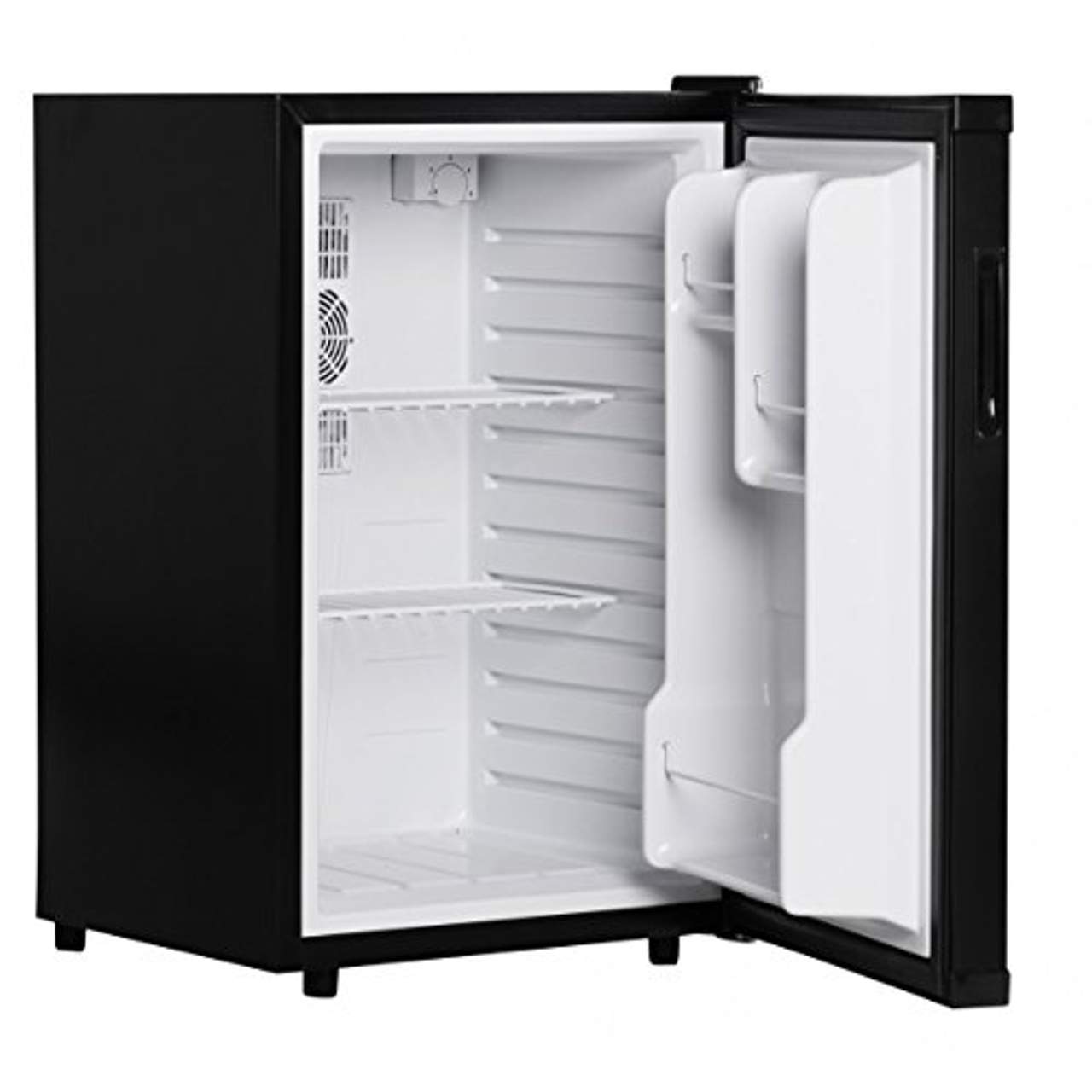 Amstyle Minikühlschrank 65 Liter Minibar Schwarz freistehender