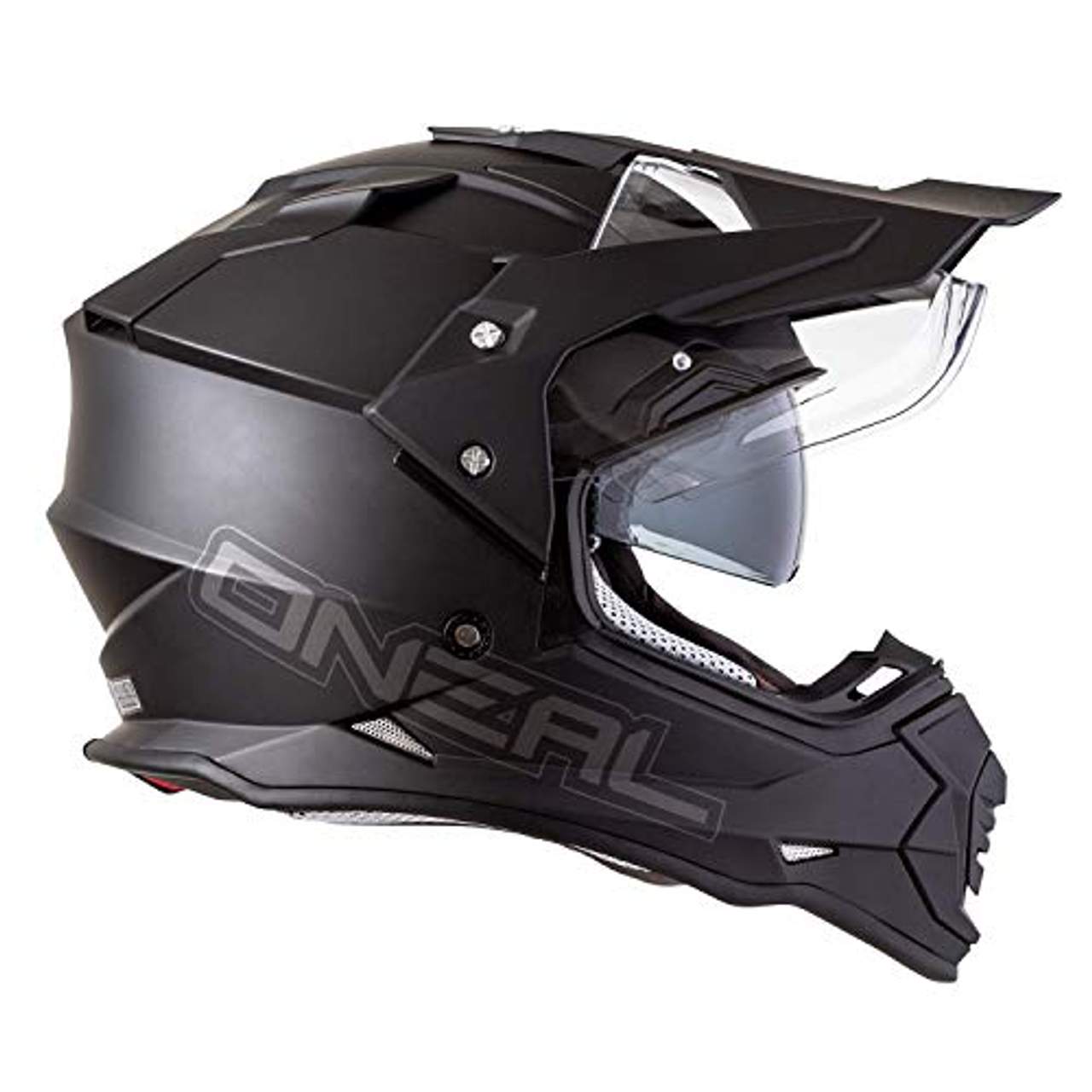 O'NEAL Sierra II Adventure Enduro MX Motorrad Helm Flat schwarz
