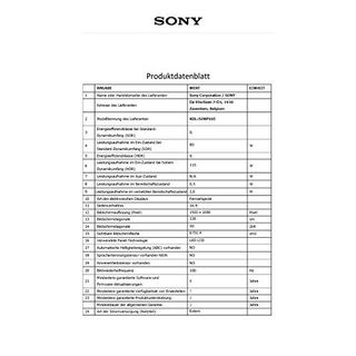 Sony KDL-50WF665 Bravia 127 cm