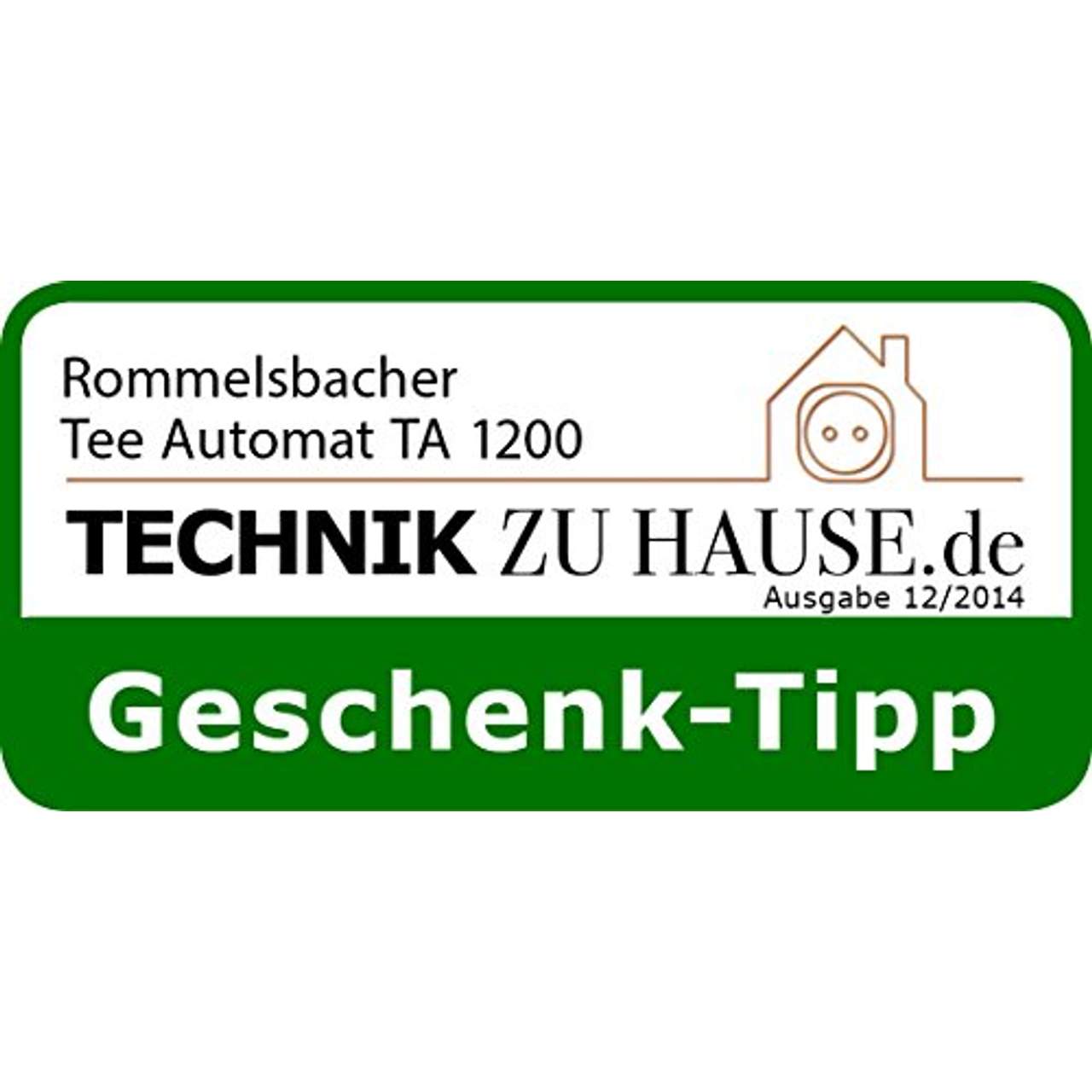 Rommelsbacher TA 1200 Tee Automat