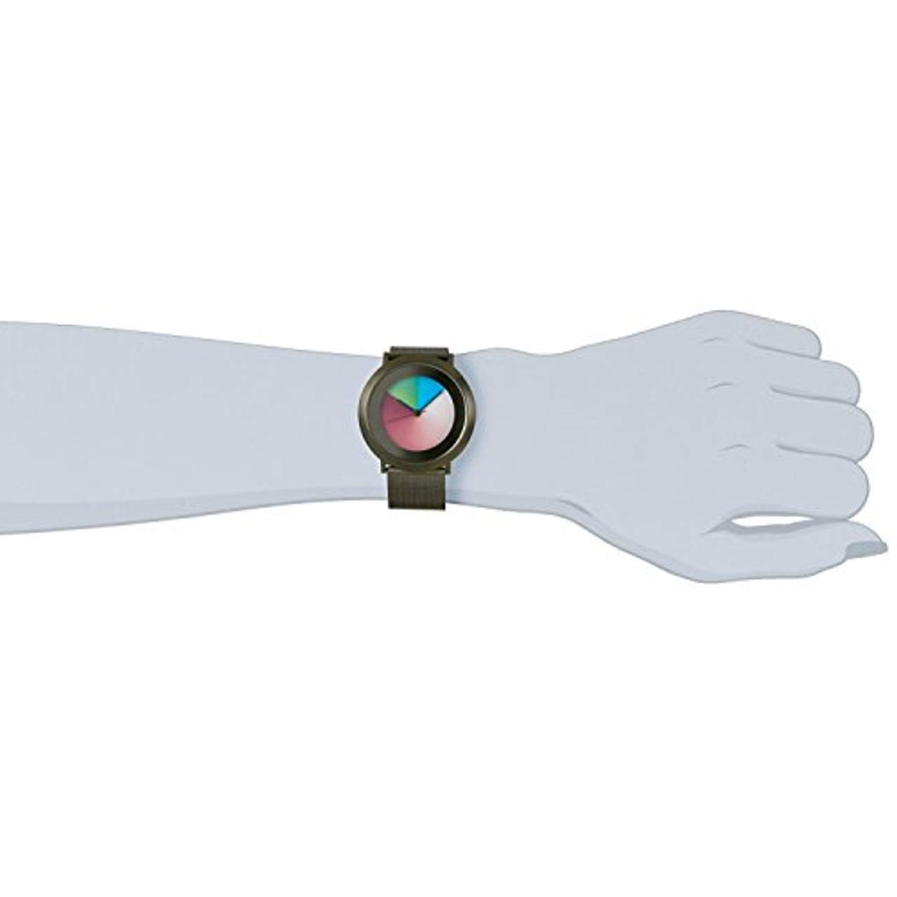 Colour Inspiration Unisex-Armbanduhr Analog Edelstahl beschichtet 2014M005