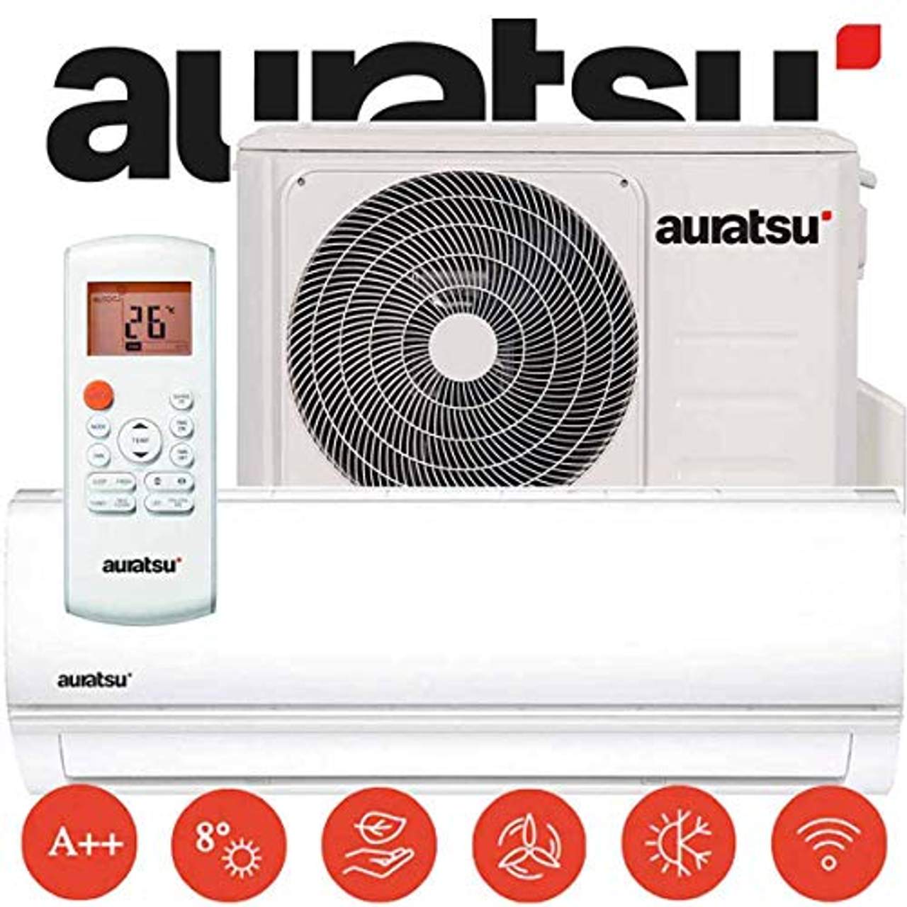 Auratsu AWX-12KTA Split Klimaanlage 3,5 kW 12000 BTU