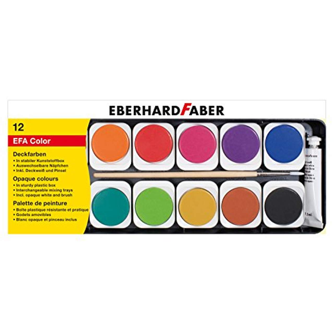 Eberhard Faber 578112 Deckfarbkasten EFA Color