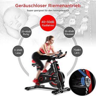 Dripex Heimtrainer Fitnessbikes Ergometer