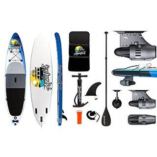 AQUALUST 12'0" SUP Board Stand Up Paddle Surf-Board BlueDrive S Power Fin Motor