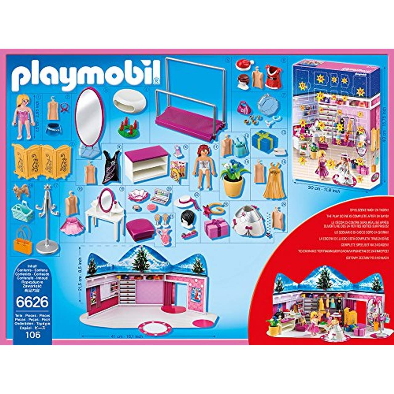 Playmobil 6626 Adventskalender Ankleidespaß
