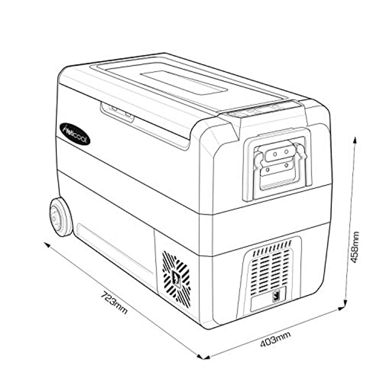 Yeticool TX50G Kompressor Kühlbox