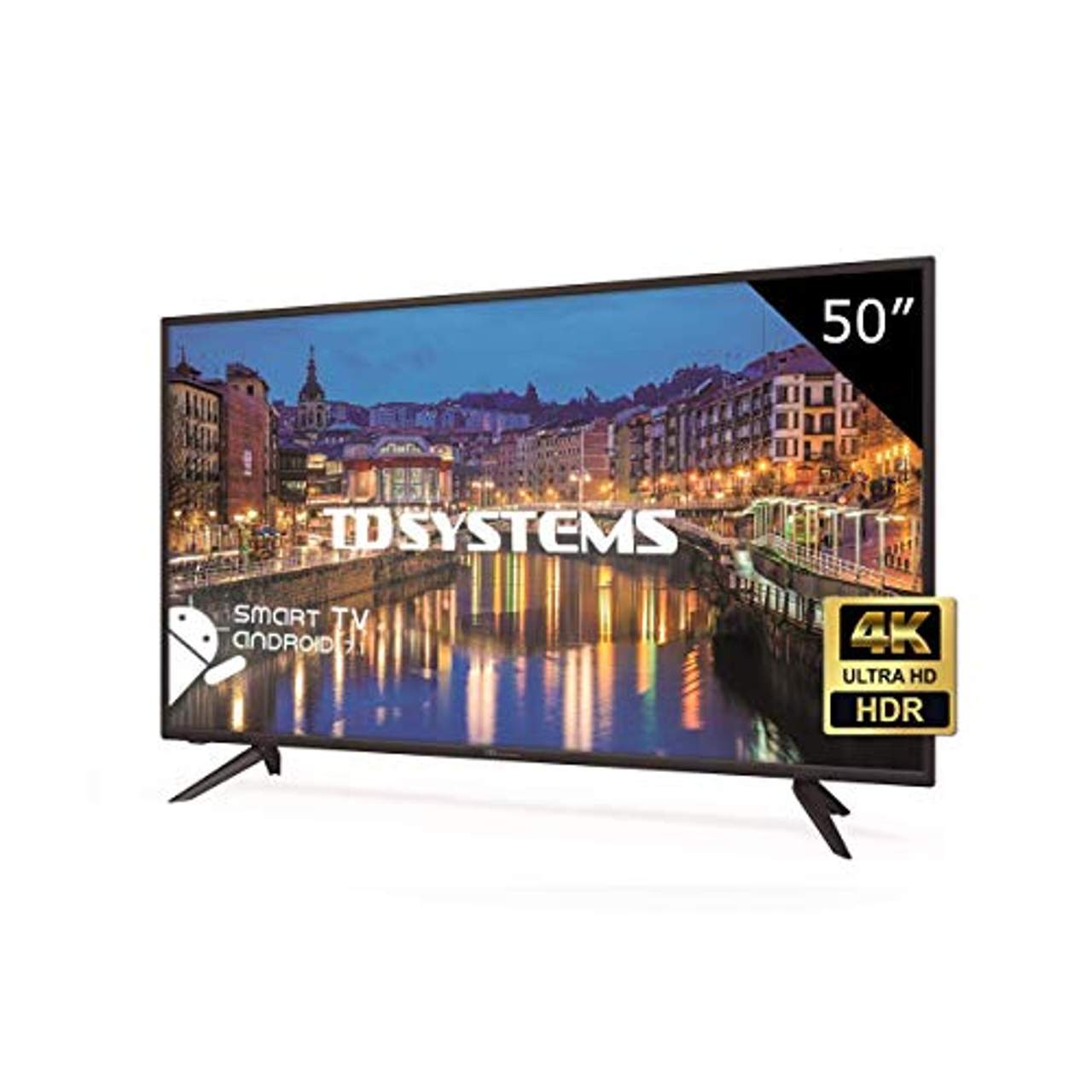 TD Systems K50DLH8US Fernseher Led 50 Zoll Ultra HD 4K