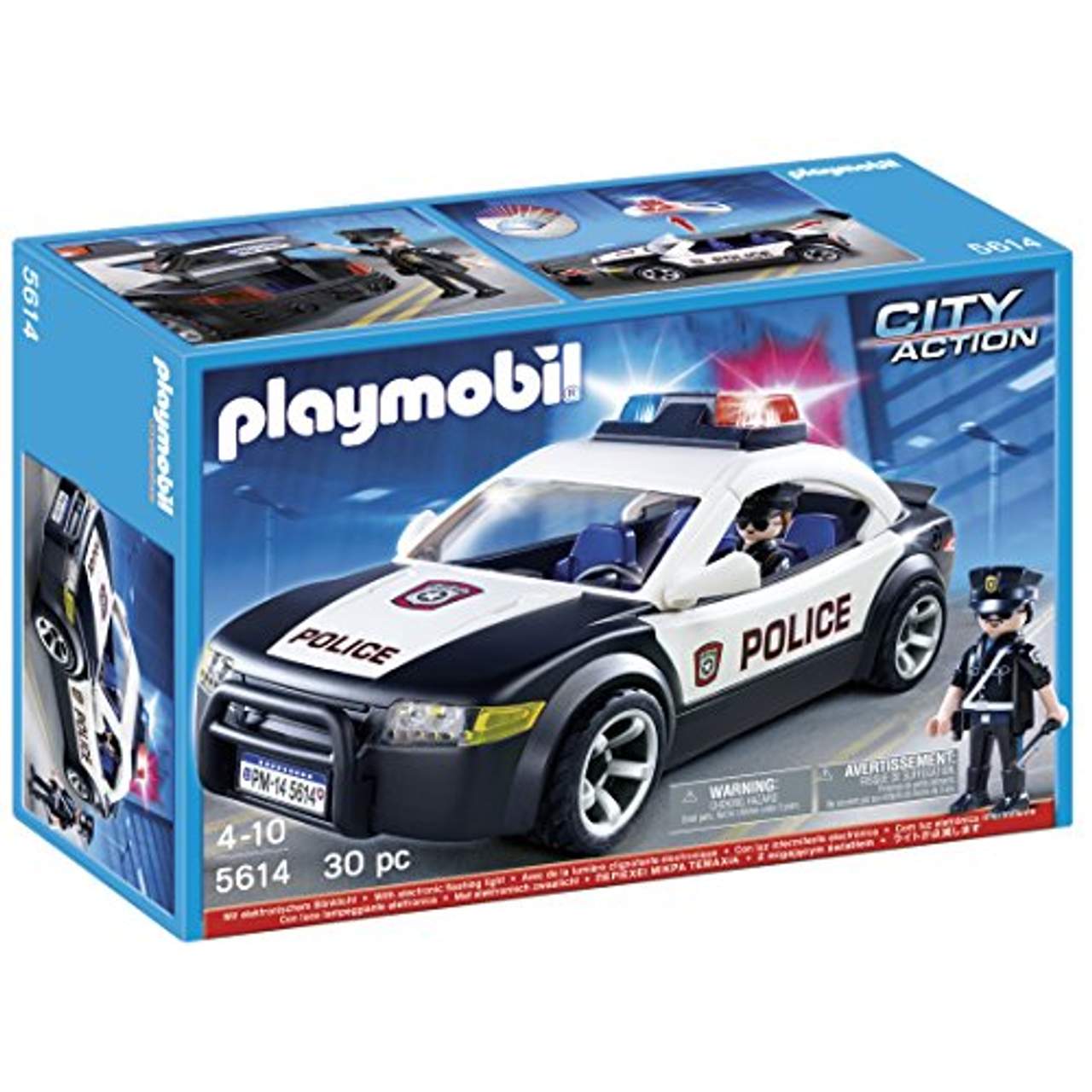 Playmobil 5614 Polizei-Wagen mit Blinklicht