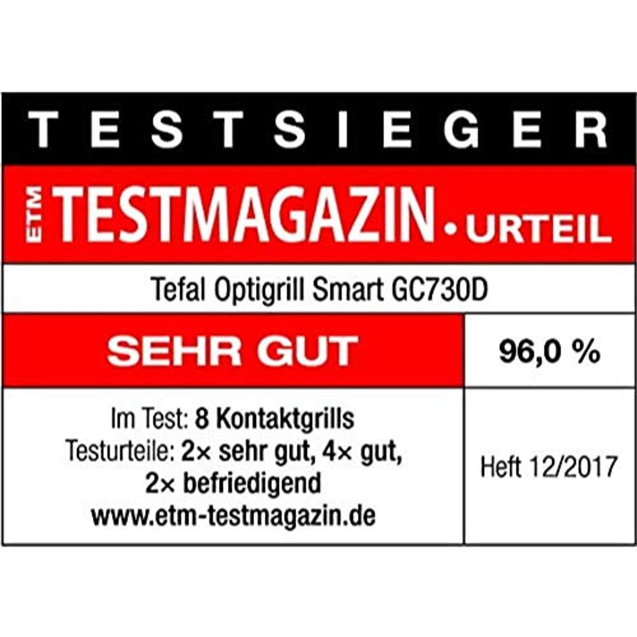 Tefal GC730D Optigrill Smart