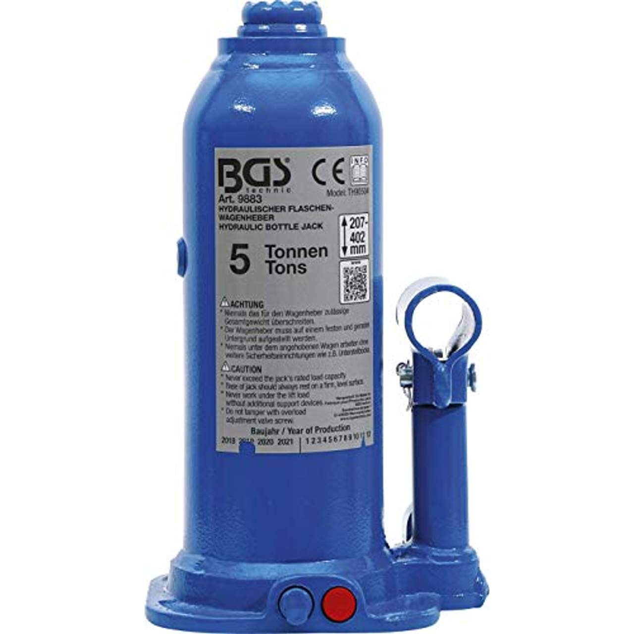 BGS 9883 Hydraulischer Flaschen-Wagenheber