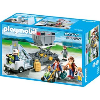 Playmobil 5262 Gangway mit Cargo-Anhänger