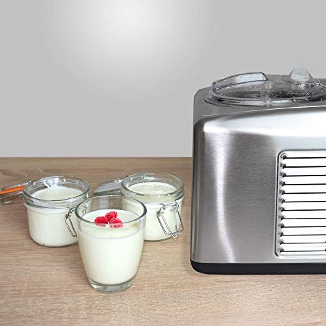 Digitale Edelstahl Eismaschine und Joghurt Bereiter