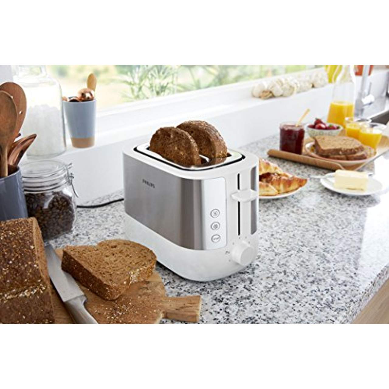 Philips HD2637/00 Toaster weiß