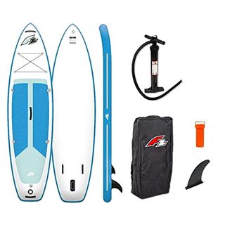 E-PUMPE F2 STRATO 10'5" SUP Board Stand Up Paddle Surf Kajaksitz Komplett-Set