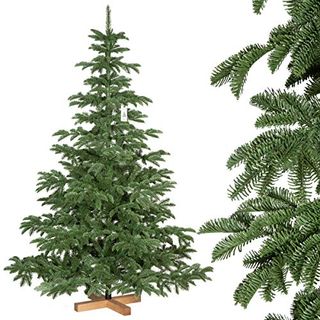 FairyTrees Weihnachtsbaum künstlich Alpentanne Premium