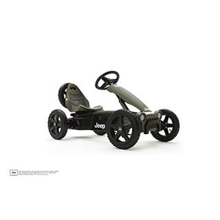 Berg Toys 24.40.10.00 Jeep Adventure Pedal-Gokart Kinderfahrzeug
