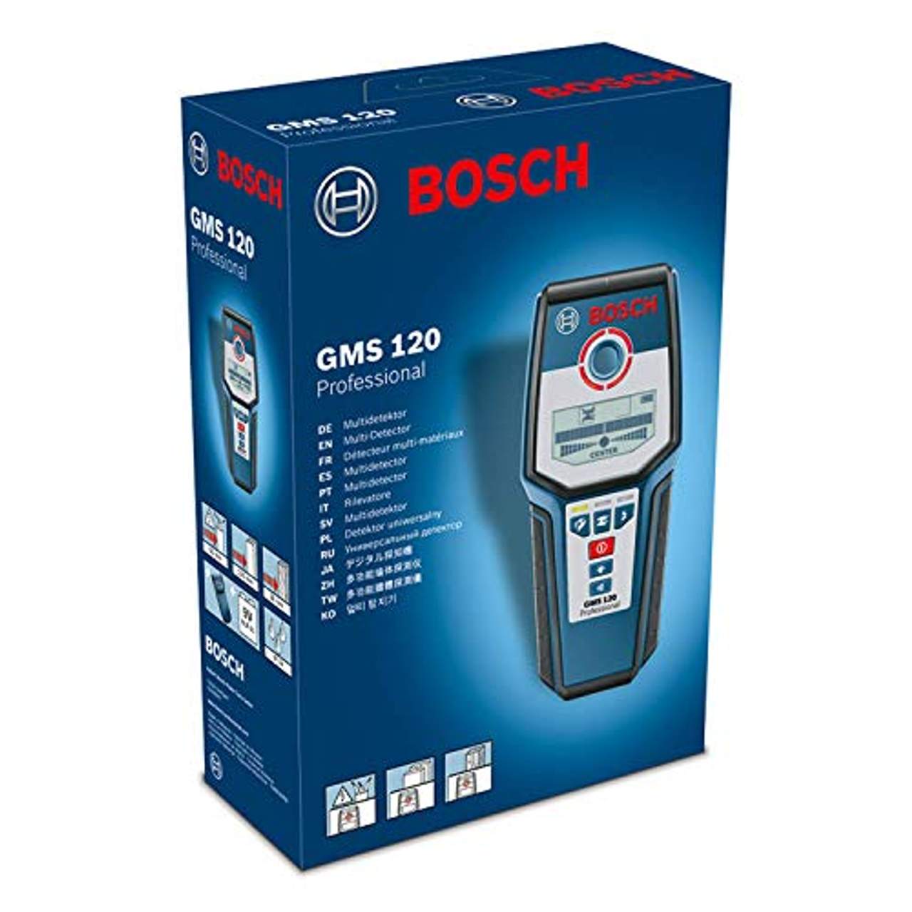 Bosch Professional Digitales Ortungsgerät GMS 120 + GLM 50 C