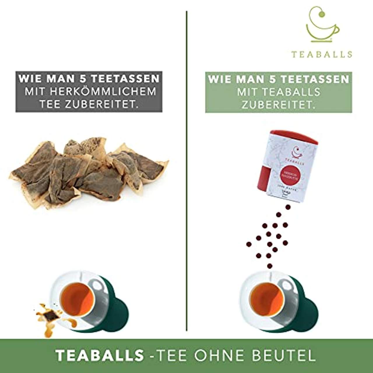 Teaballs Premium Lifestyle Edition 10x Naturtrüb Sorten
