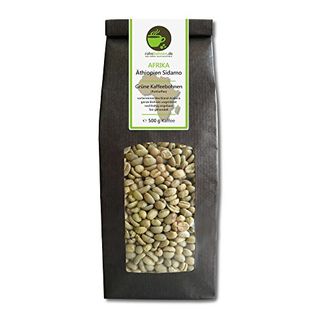 Rohebohnen Rohkaffee Grüner Hochland Kaffee Äthiopien Sidamo