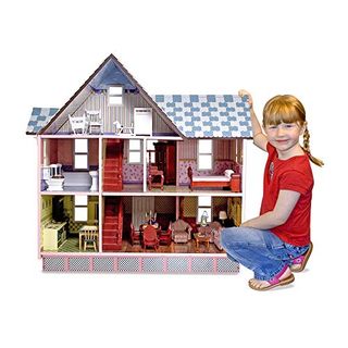 Melissa & Doug 12580 Viktorianisches Puppenhaus Mehrfarben