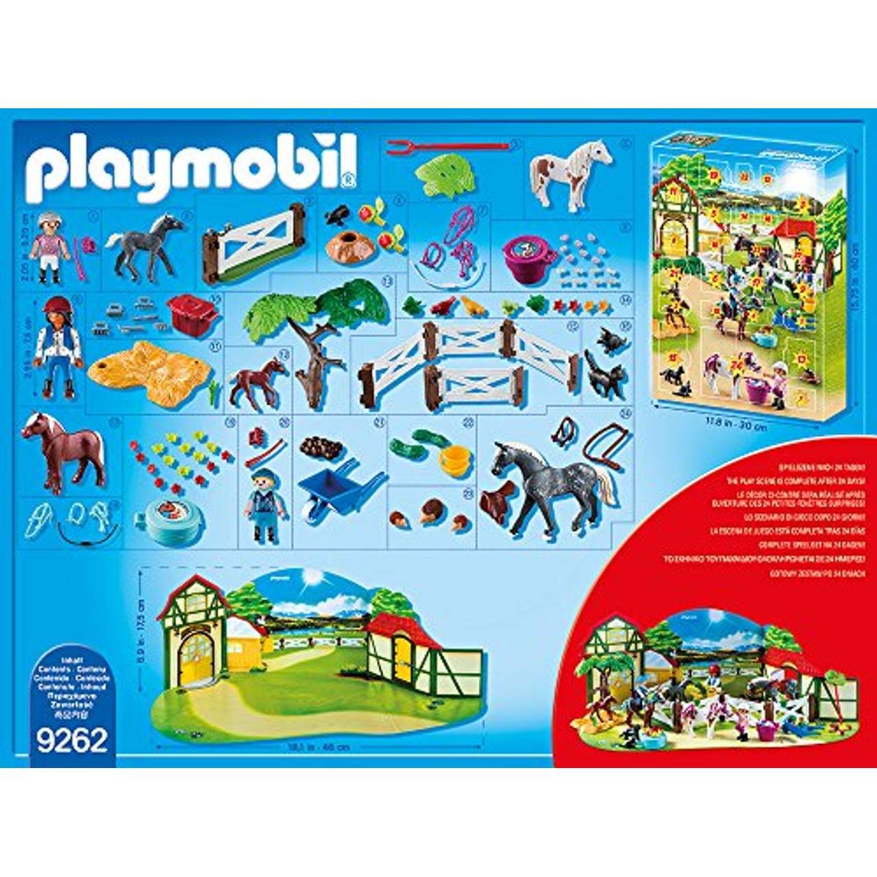Playmobil 9262 Adventskalender Reiterhof