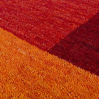 Paco Home Teppich Handgewebt Gabbeh Hochwertig Meliert 100% Wolle