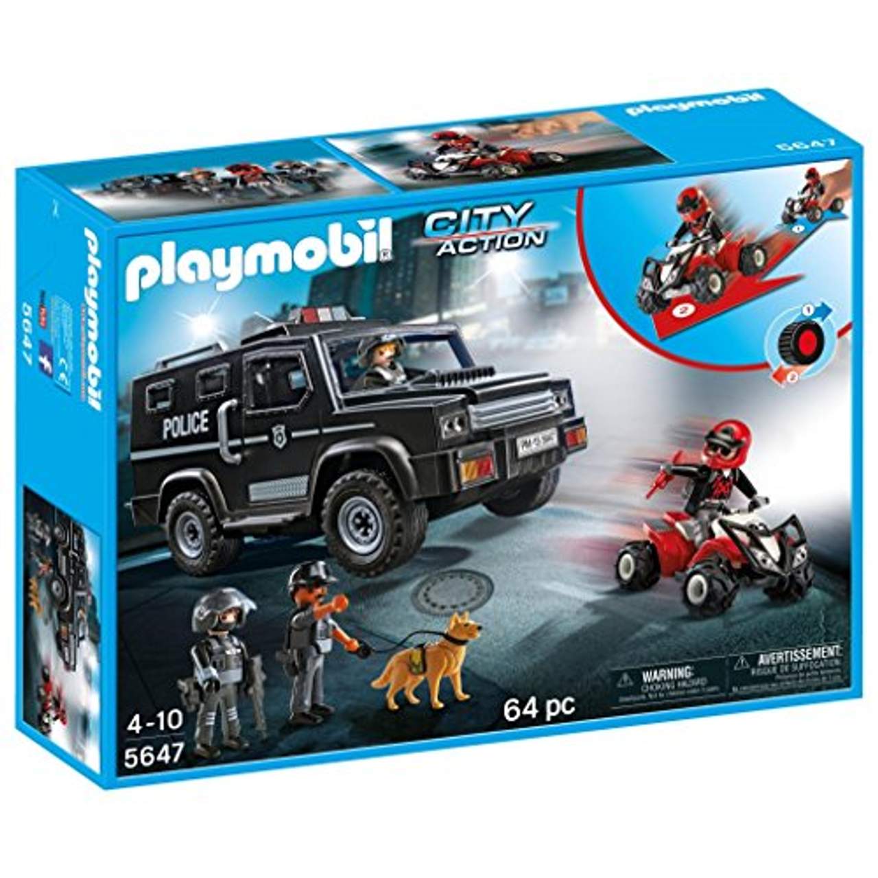 Playmobil 5647 City Action Polizei SUV