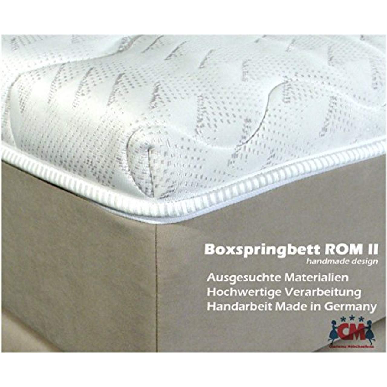 Boxspringbett ROM II 180x200 cm Beige