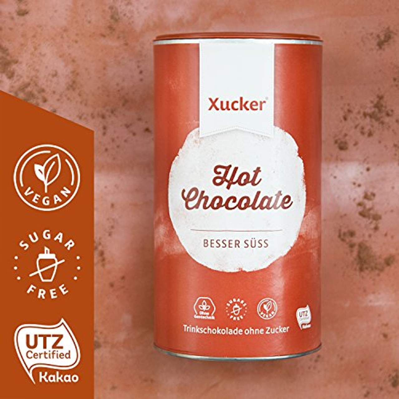 Xucker Trink-Schokolade mit Xylit aus Frankreich