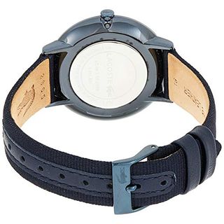 Lacoste Moon Damen-Armbanduhr 35mm Armband Textil Blau Quarz 2000999