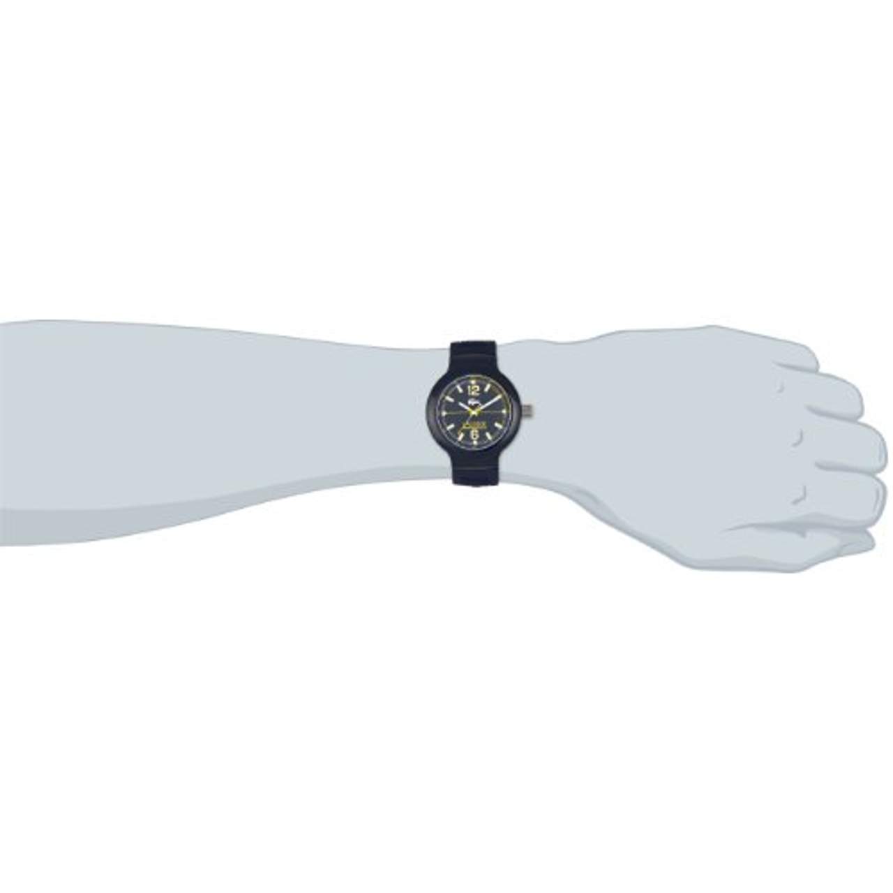 Lacoste Herren-Armbanduhr XL Analog Quarz Silikon 2010704