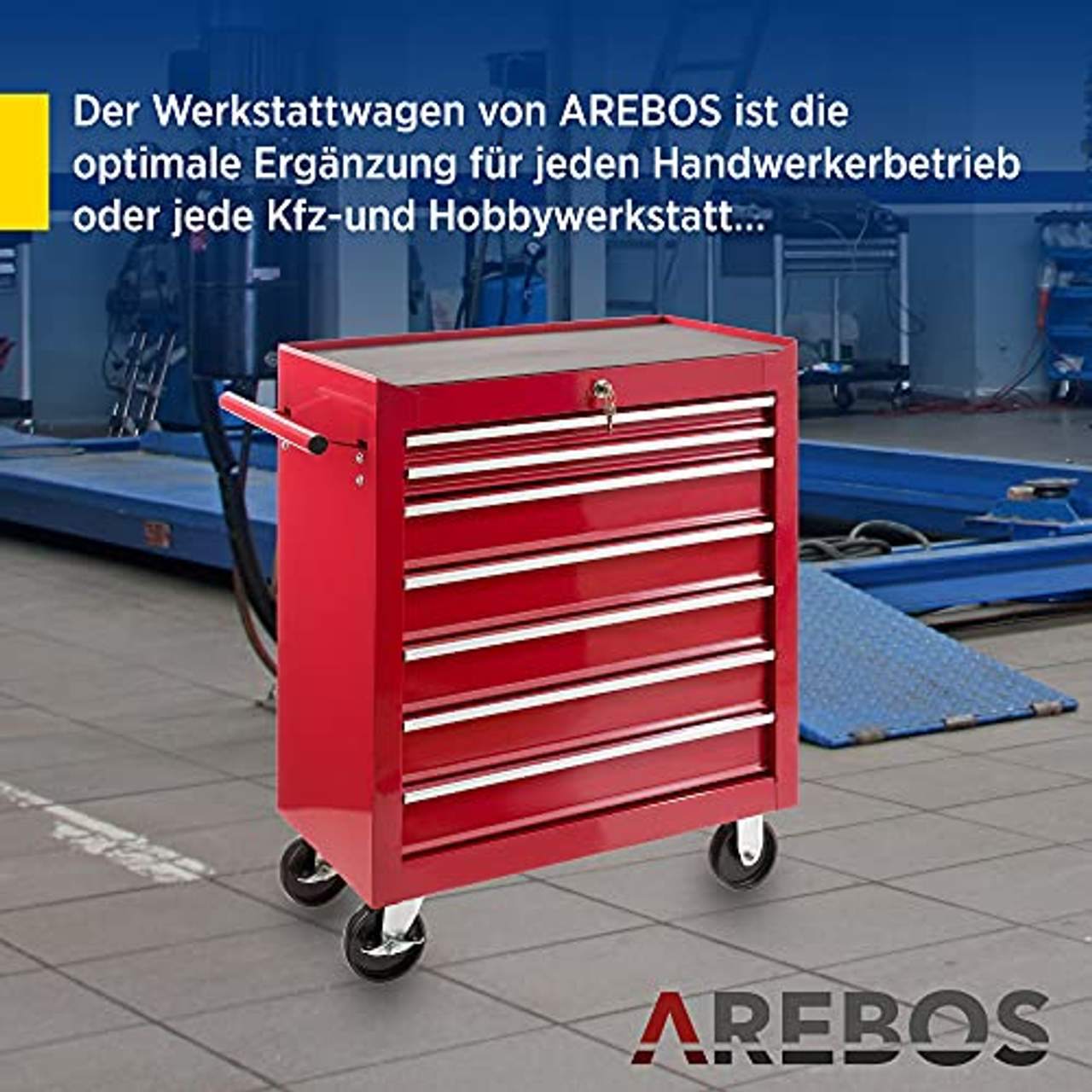 Arebos Werkstattwagen 