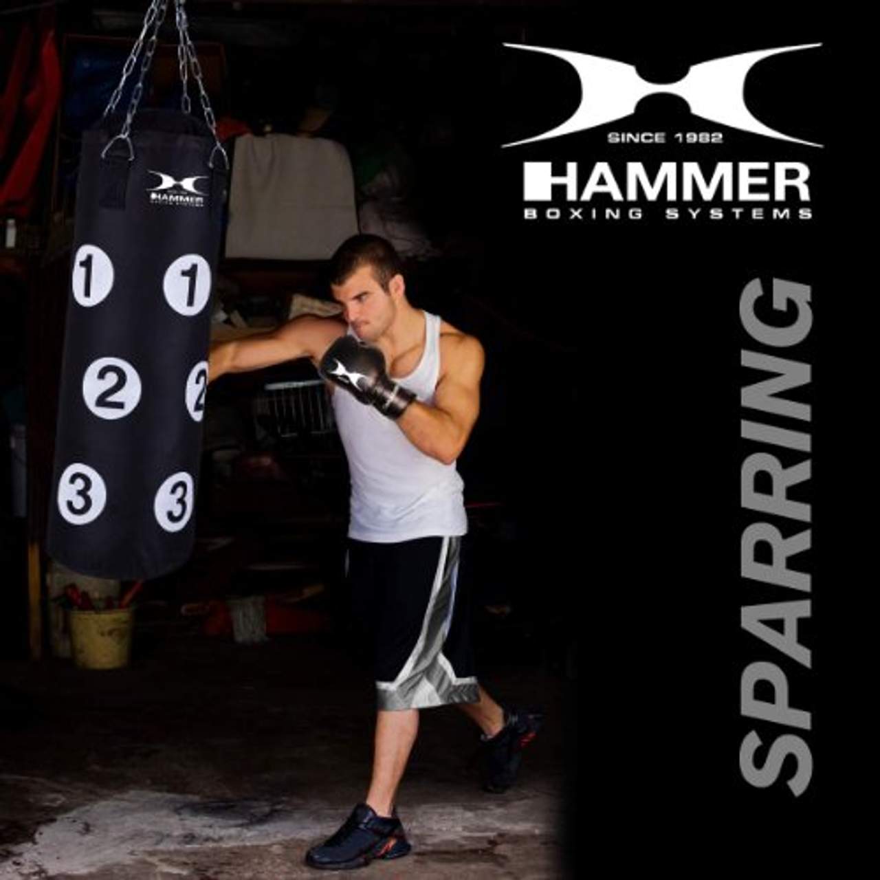 Hammer Boxsack Home-Fit Sparring Partner